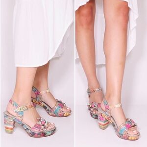 Vibrant Multicolor Women's Sandals
